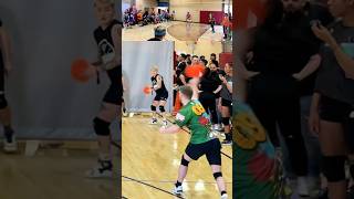 3 Kills in 3 Seconds! #dodgeball #highlights #shorts - 461