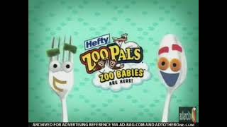 Hefty: Zoo Pals: Zoo Babies Plates Commercial! (2005)