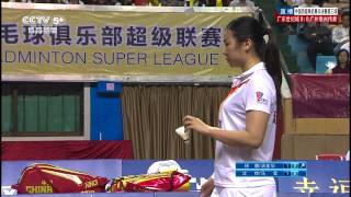 [HD] 2014.3.26 - XD - Xu C. / Tang J.H. vs Shen Y. / Ma J. - China Badminton Super League