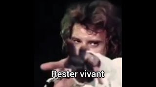 Johnny Hallyday  Rester vivant  2014 (montage vidéo)