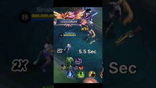 wan wan attack speed counter build, very good fp - vs #viral #mlbb #wanwan #counter #build #edits