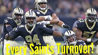 Every Saints Turnover of 2018!