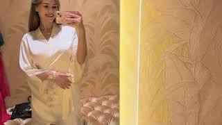 See-Through Lingerie Dressing Room Try On| Valentina V