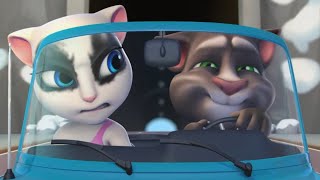 A la Carretera | Cortos de Talking Tom | Dibujos animados | WildBrain Niños