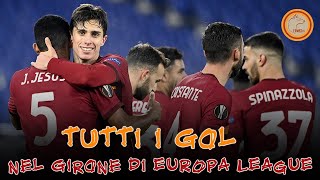 Tutti i gol della Roma nel giorne di Europa League