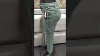 Girls jeans pants satisfied cargo pocket stylish design wholesale shop tripleone