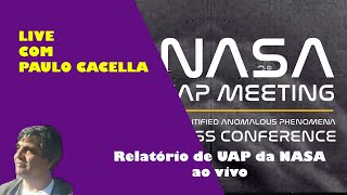 UAP/UFO/Ovni relatório da NASA ao vivo