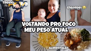 DIÁRIO DA DIETA • VOLTANDO PRO FOCO • PESO ATUAL • ENGORDEI 😭 @AnttoniaSousa