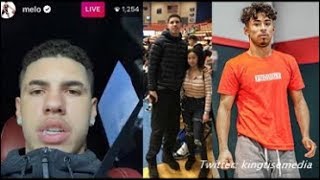 LaMelo Ball DENIES Dating Julian Newman's Sister Jaden Newman