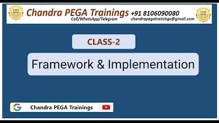 {తెలుగు}Class 4-FW & IMPL APP-PEGA BATCH OCT 16 ,2024 ||Joining Link Below ||#pega