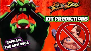 THE ANTI VEGA UNIT? Predicting all the turtles kits Street Fighter Duel