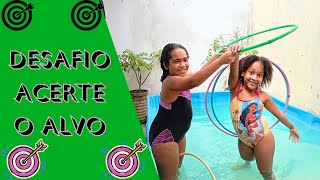 Desafio Acerte o Alvo na Piscina | Hit the Target in the Pool Challenge