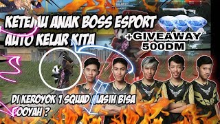 NIAT MAU PUSH RANK MALAH KETEMU ANAK-ANAK BOSS CUPAY _ SIAPA DIA ?? +#GIVEAWAY 500 DM //FREE FIRE