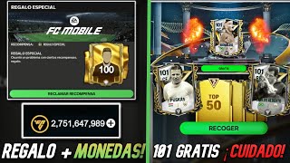 REGALO BUG! CONFIRMADO +100 GRÁTIS a TODOS! CUIDADO o lo PIERDES y MÁS! 🚨🎁 - FC Mobile