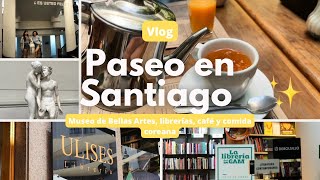 ¿Qué hacer en Santiago?  Barrio Lastarria, Museo de Bellas Artes, librerías, café y comida coreana✨