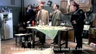 Russian Sherlock Holmes Parody (English subtitles)