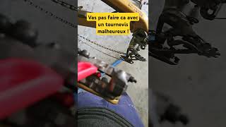 Pas de tournevis pour repousser les pistons de freins ! #mtb #workshop