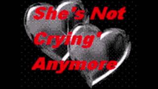 She's not crying anymore demo recording 2018,