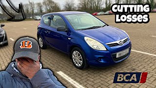 CUTTING MY LOSSES SENDING THE HYUNDAI I20 BACK THROUGH AUCTION