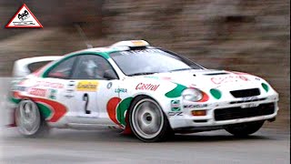 Armin Schwarz | Toyota Celica GT-Four | Rallye Monte-Carlo 1996 [Passats de canto] Telesport