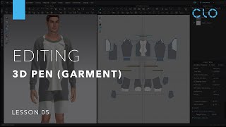 Beginner's Guide to CLO Part 2 Editing: 3D Pen (Lesson 5)