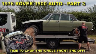 1976 Rover P6 3500 Auto - Part 3 - Structural work starts!