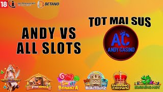 LIVE 🔞ANDY CASINO NR.864🔥ANDY VS ALL SLOTS PE BETANO-HAI CU MAX WIN! SHARE!💯🥇TOT MAI SUS!🥇