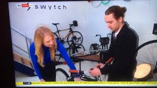 Sky News - Oxford graduate Oliver, invents low carbon bikes