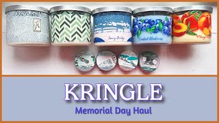 Kringle haul 📦 candle first impressions 📦 featuring Coral and Cotton Flowers!