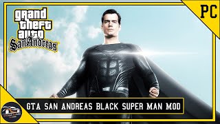 GTA San Andreas | Black Super Man Mod | With Power 2020