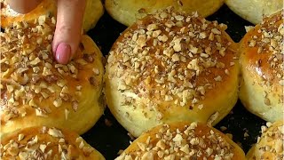 Булочки с орехами 🥯🍔/Buns with nuts