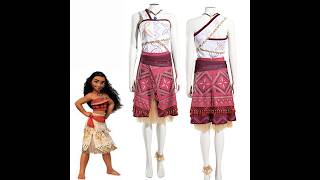 Moana 2 Classic Girls Costume Movie Pricess Halloween Theme Party Movie Fancy Dress #Takerlama