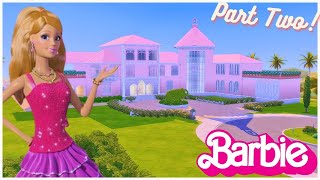 Barbie Dreamhouse Build from July 25th 2023 Part Two🌸