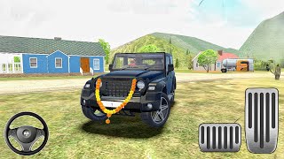 😂 Thar Wala Game || New White Thar Wala Video || Indian Car Simulator 3d🔥 || Android Gameplay 1