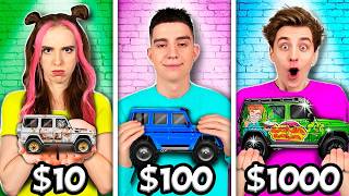 Игрушечный ГЕЛИК за 10$ vs 100$ vs 1000$ Челлендж !