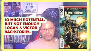 Marvel Fall Of X  Wolverine Volume 7 Issue 43 Sabertooth Wars Part 3 Comic Book Review