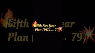 Fifth Five Years Plan #shorts #viralshorts