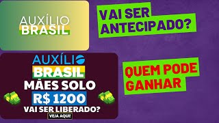 AUXÍLIO BRASIL,URGENTE. Boa notícia, próximo mês, auxilio Brasil a mãe solo