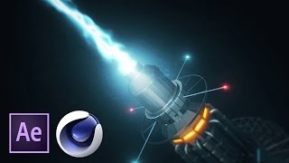 Плазменная sci-fi пушка в Cinema 4D и After Effects