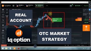 Chande Indicator Method Real IQ Option Account (OTC Market)