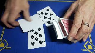 Gimmick card trick tutorial "Don't Blink" super cool card change