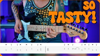 A couple of FUNK GUITAR ideas with TABS!