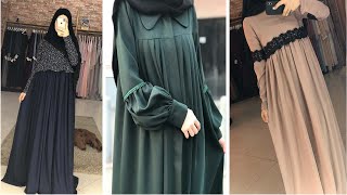 Top Fashionable Abaya Borka Design || Black Vi-On