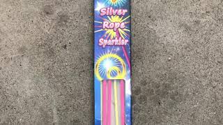 Silver Rope Sparkler by Lil' Patriot