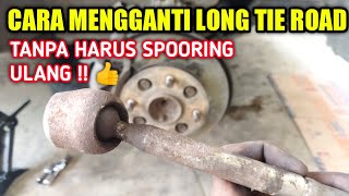 CARA MENGGANTI LONG TIE ROAD XENIA/AVANZA TANPA HARUS SPOORING ULANG👍