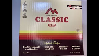 Mountain House: Classic Kit (Unboxing)