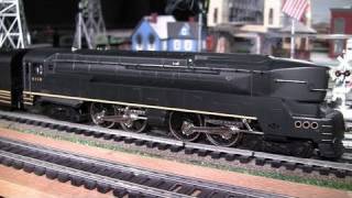 MTH Premier PRR T1 Duplex (4-4-4-4) O-Gauge Steam Locomotive in True HD 1080p