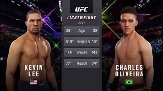 Kevin "Holes" Lee vs. Charles Olivera | UFC Fight Night 170 (UFC3)