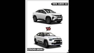 Comparison between TATA Curvv vs. Citroen basalt #basalt #curvv #comparison