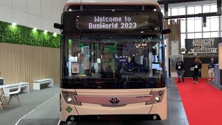 Hydrogen 600km Range City Bus ! 2024 Toyota Caetano